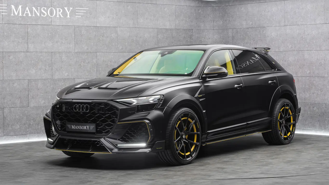 Слишком жёлтый, слишком мощный: тюнинг от Mansory вышел из-под контроля