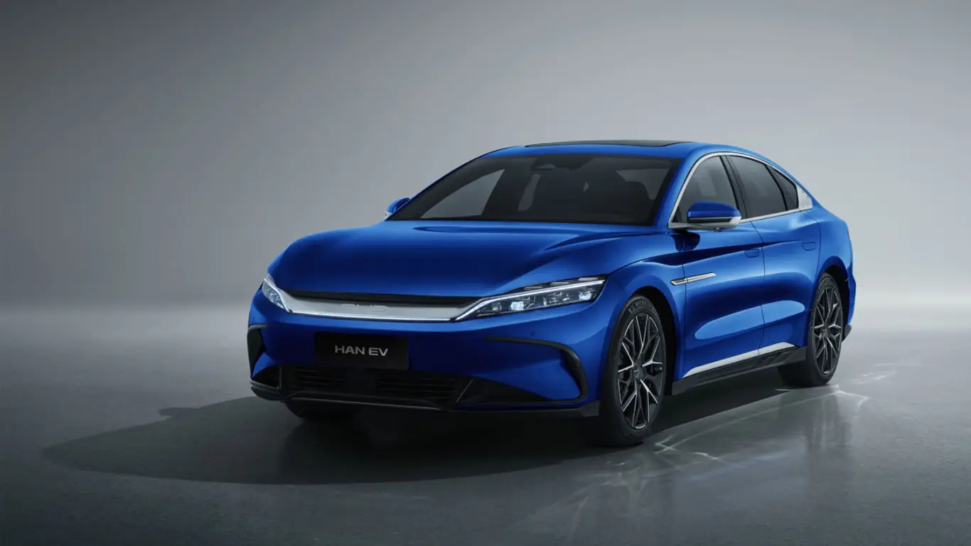BYD Han: передовой дизайн и технологии в электромобилях